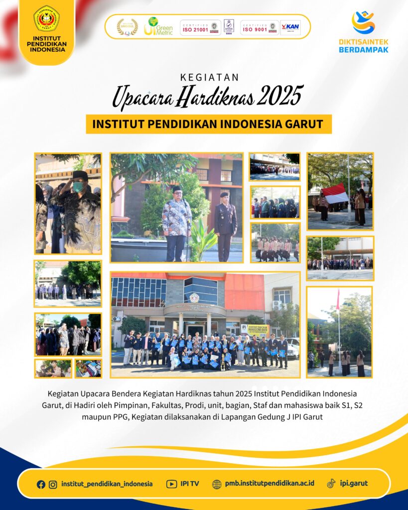 IPI Garut Sambut Hari Pendidikan Nasional dengan Pidato Menteri dan Penghargaan untuk Mahasiswa Berprestasi