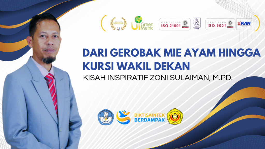 Dari Gerobak Mie Ayam hingga Kursi Wakil Dekan: Kisah Inspiratif Zoni Sulaiman, M.Pd. di IPI Garut