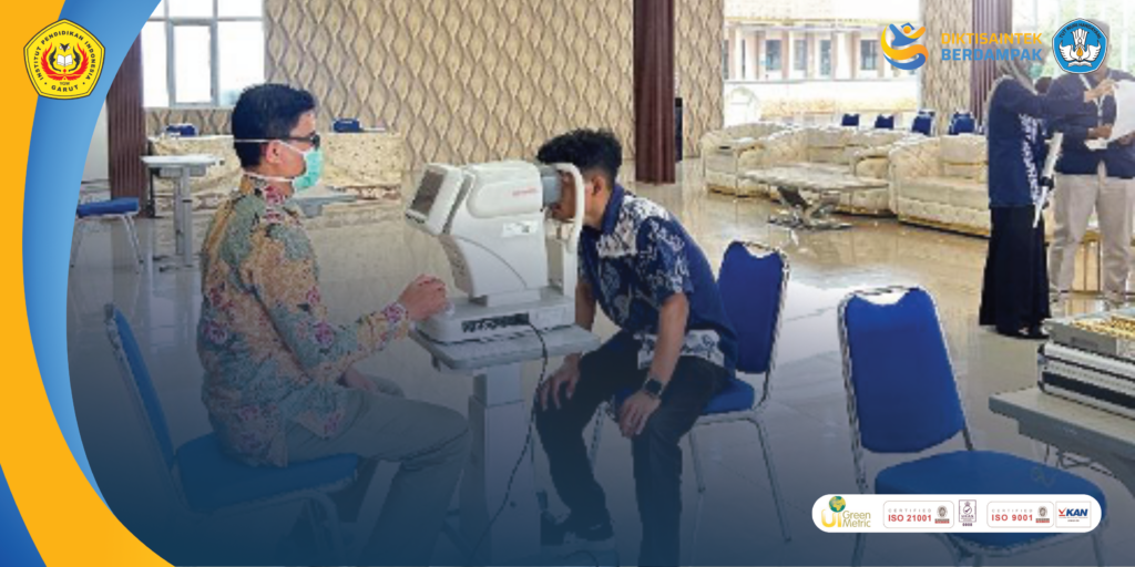 IPI Garut dan Klinik Mata Cicendo Garut Gelar Pemeriksaan Mata Gratis sebagai Wujud Kampus Berdampak bagi Sivitas Akademika dan Masyarakat