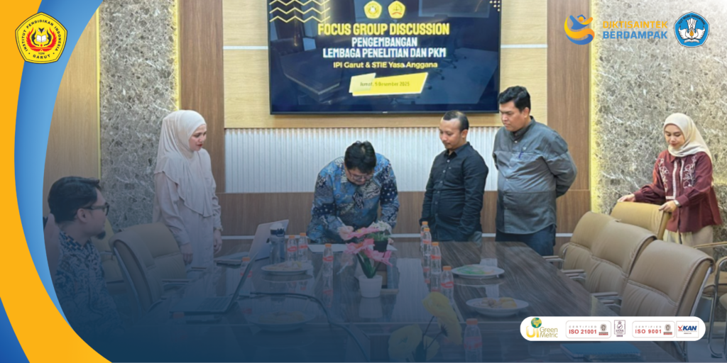 IPI Garut dan STIE Yasa Anggana Gelar FGD Pengembangan Lembaga Penelitian dan Pengabdian kepada Masyarakat sebagai Wujud Kampus Berdampak