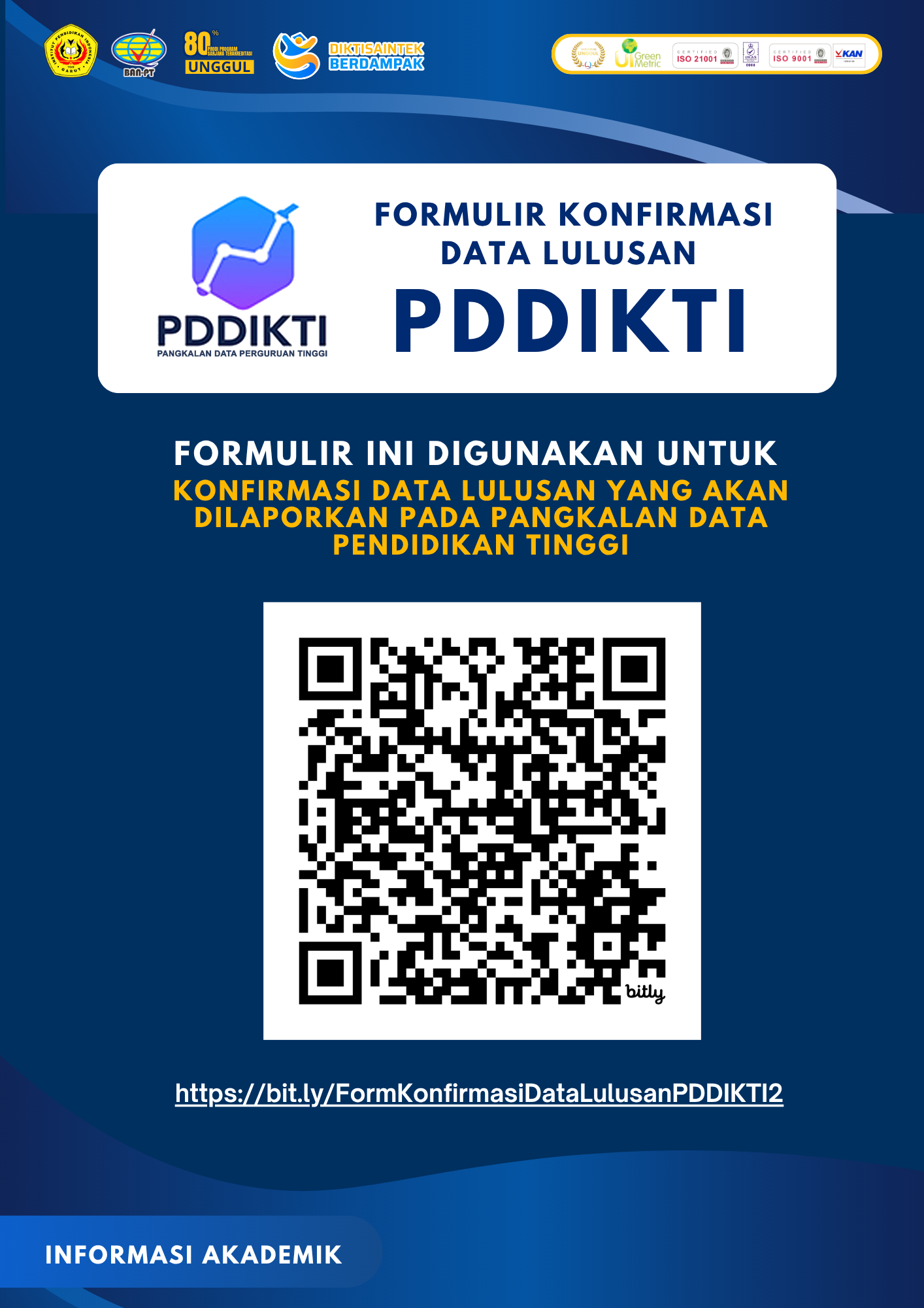 Formulir Perbaikan Data PDDIKTI